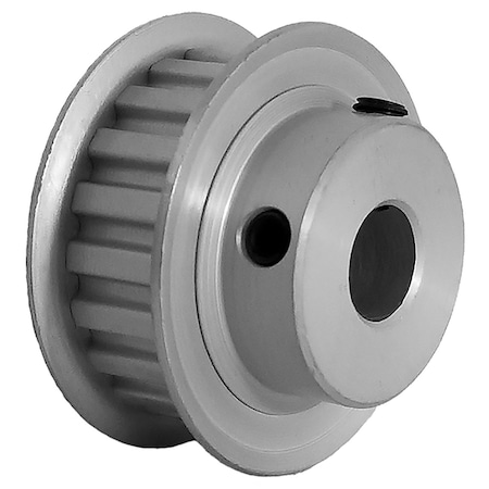 B&B Manufacturing 20XL037-6FA5, Timing Pulley, Aluminum, Clear Anodized, 20XL037-6FA5